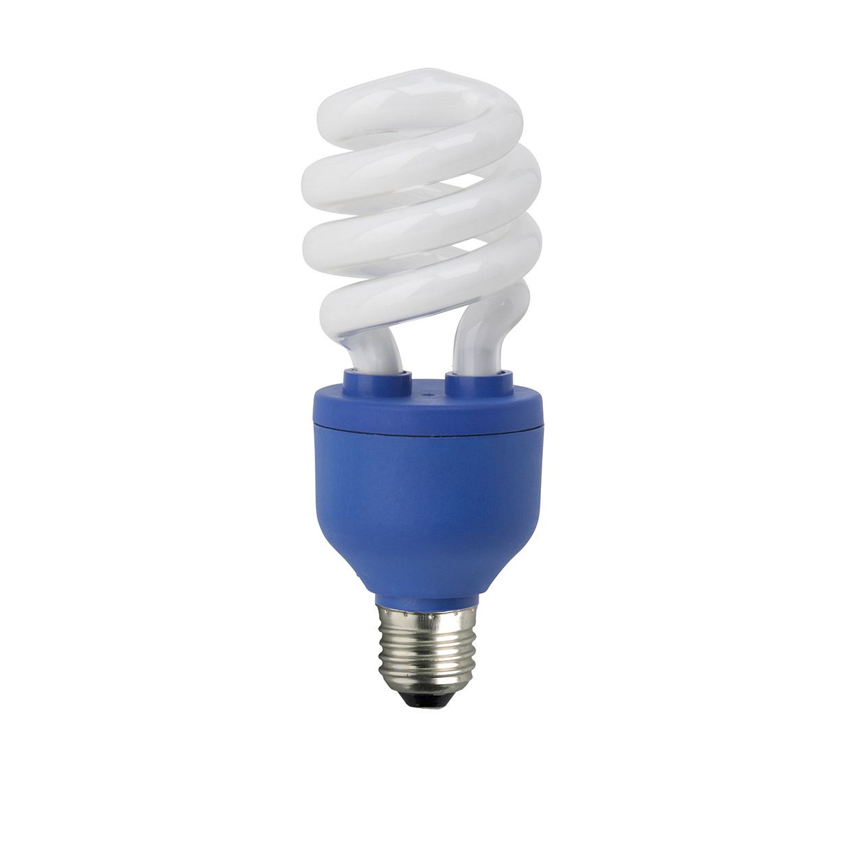 ampoule à économie d'énergie - E27 - 12W - bleu (fin de série)