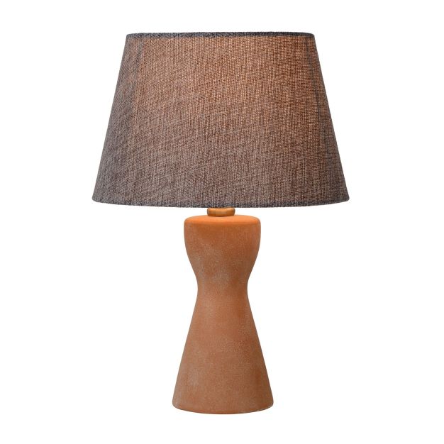 Lucide Tura - lampe à poser - 32 cm - taupe