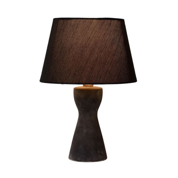 Lucide Tura - lampe à poser - 32 cm - noir