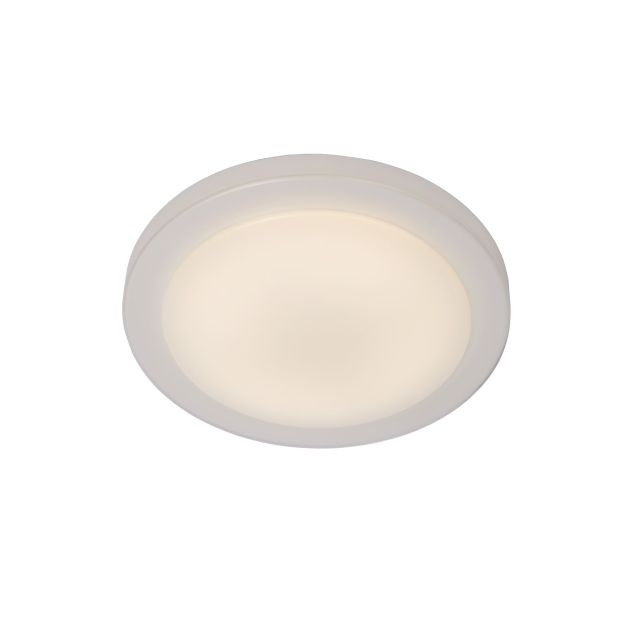 Lucide Runn - plafonnier - Ø 41,5 x 9 cm - 24W LED incl - opale