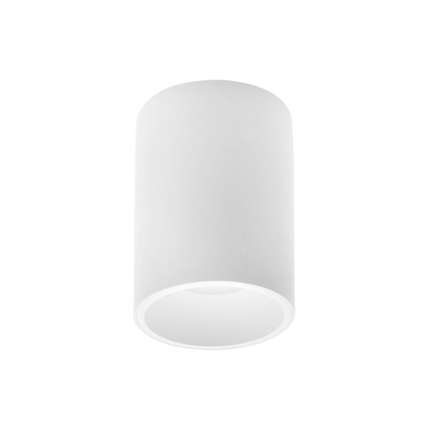 Nova Luce Ned - spot en saillie 1L - Ø 7 x 10 cm - blanc sable