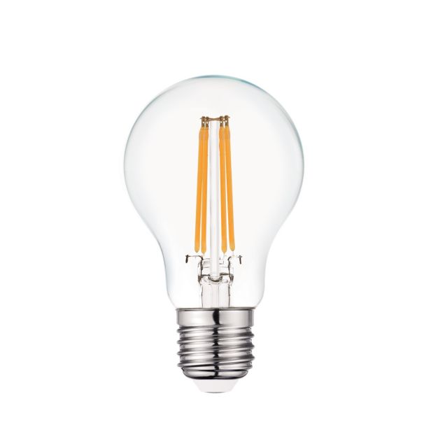 VK Lighting lampe à incandescence - Ø 6 x 10,5 cm - E27 - 7,5W dimmable - 2700K - transparent