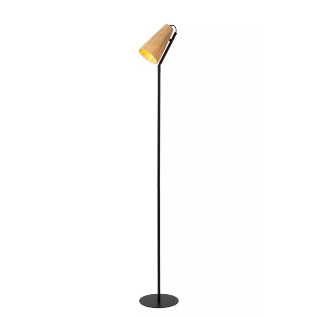 Lucide Bensen - lampadaire - Ø 22 x 152 cm - naturel