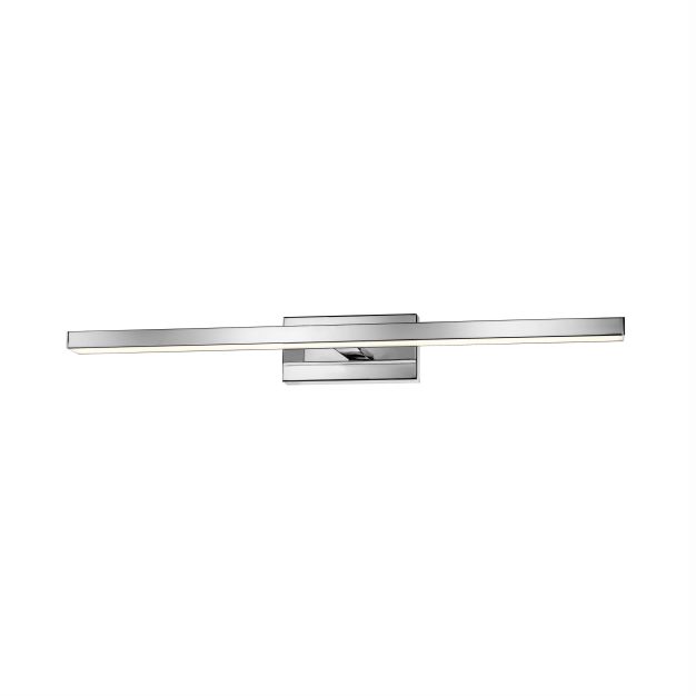 Nova Luce Modena - miroir lumineux - 63 x 9 x 7,5 cm - 18W LED incl. - IP44 - chrome