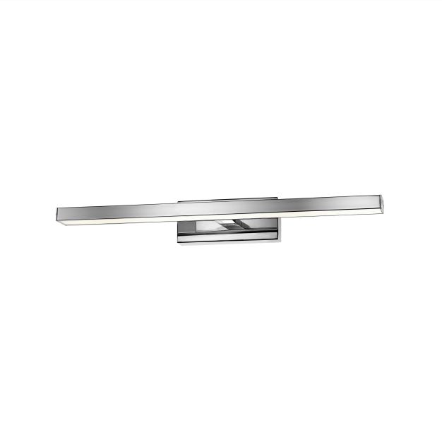 Nova Luce Modena - miroir lumineux - 49 x 9 x 6,5 cm - 12W LED incl. - IP44 - chrome