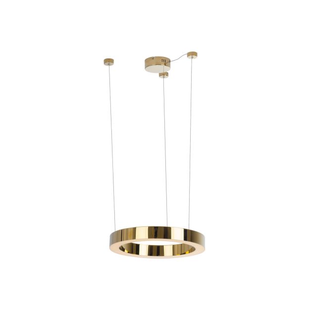 Maxlight Luxury - lampe suspendue - Ø 40 x 250 cm - 25W LED dimmable incl - gold