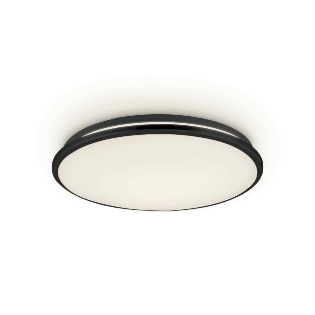 ONE Light LED Plafo Range - plafonnier - Ø 38 x 5,7 cm - 30W LED incl. - noir