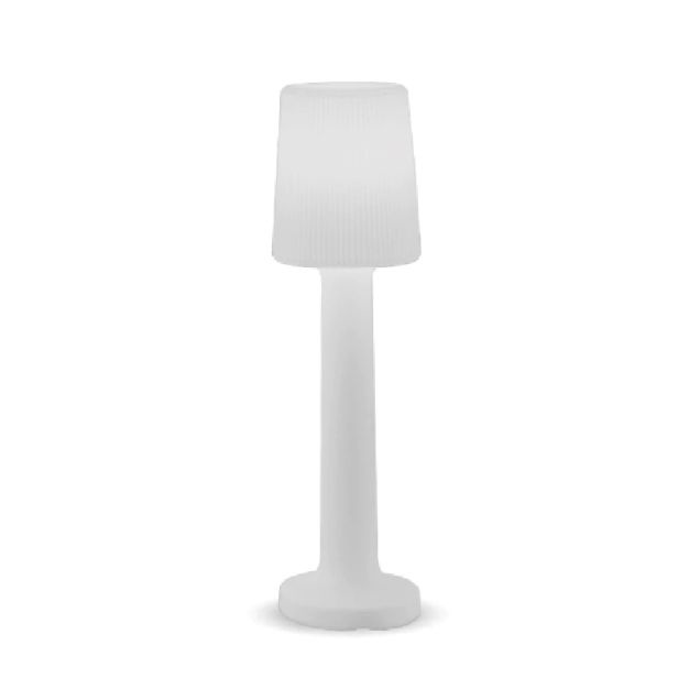 New Garden Carmen 110 - lampadaire d'extérieur - Ø 31 x 110 cm - 16W LED incl. - IP65 - blanc - couleur de lumière blanc froid