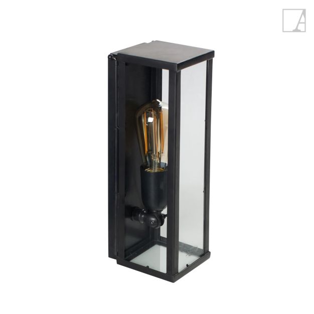 Authentage Vitrine Small - applique d'extérieur - 10 x 10 x 33 cm - IP43 - bronze