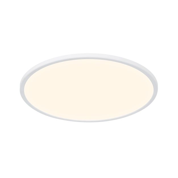 Nordlux Oja - plafonnier - Ø 42,4 x 2,3 cm - 3 niveaux Moodmaker Fonction SceneSelect (3000K-4000K) - 19W LED incl. - blanc