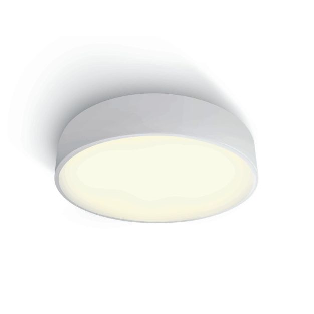 ONE Light LED Project Plafo - plafonnier - Ø 40 x 10,6 cm - 25W LED incl. - blanc - couleur de lumière blanche