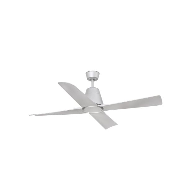 Faro Typhoon - ventilateur de plafond avec télécommande - ventilateur intelligent - Ø 130 cm - IP44 - gris