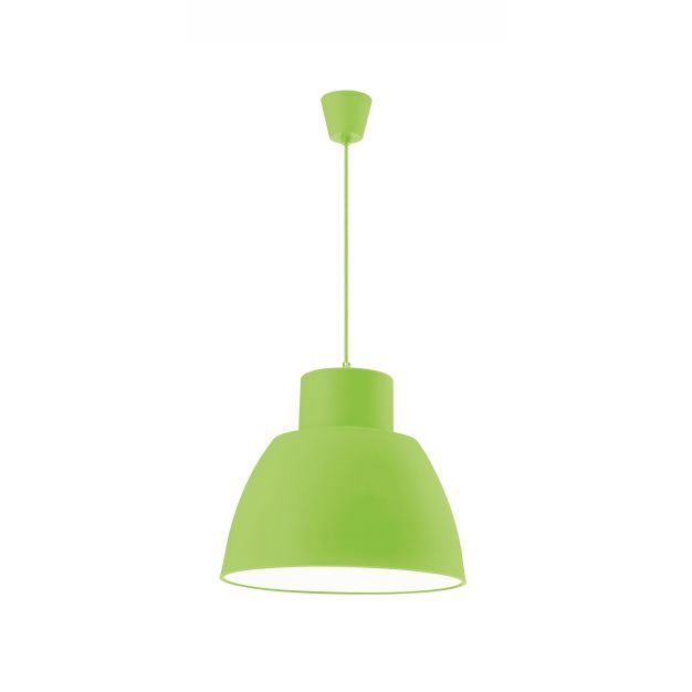 Nova Luce Vince - lampe suspendue - Ø 40 x 130 cm - vert