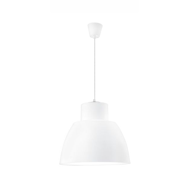 Nova Luce Vince - lampe suspendue - Ø 40 x 130 cm - blanc