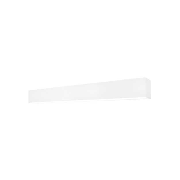 Roi Du Luminaire Linear - plafonnier - 57 x 6,5 x 5 cm - 18W LED incl. dimmable - blanc - couleur de lumière blanc chaud