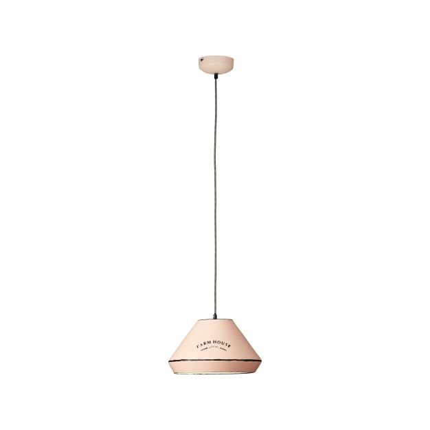 Brilliant Grain - lampe suspendue - Ø 33 x 126 cm - rose