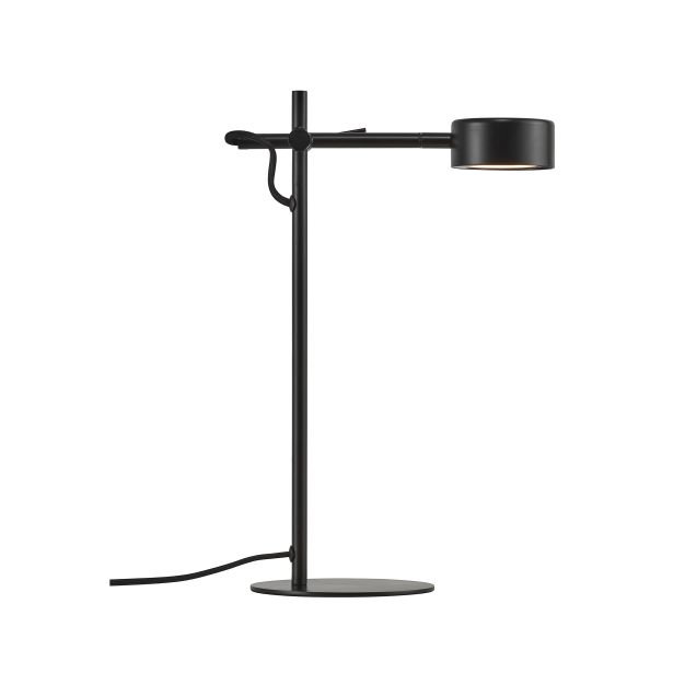 Nordlux Clyde - lampe de table - 25,5 x 15 x 40,7 cm - gradateur à 3 niveaux - 5,5W LED incl. - noir