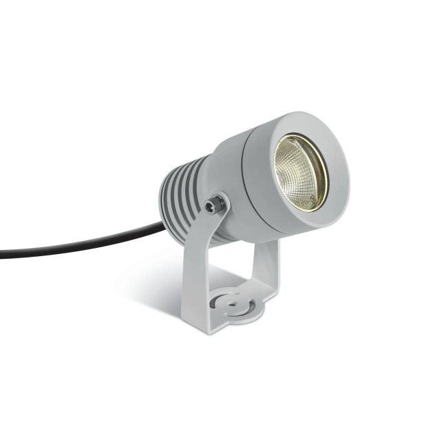 ONE Light COB Garden Spots - spot de sol sur piquet - Ø 7,5 x 12,5 cm - 10W LED incl. - IP65 - blanc