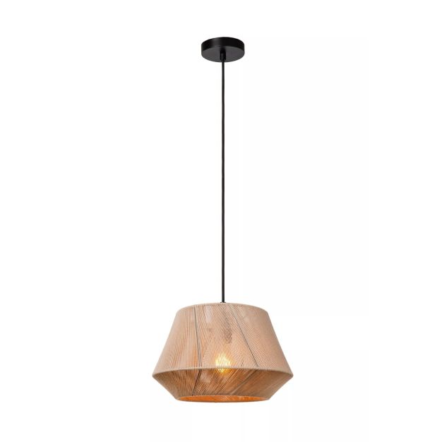 Lucide Jessica - lampe suspendue - Ø 30 x 154,5 cm - gris