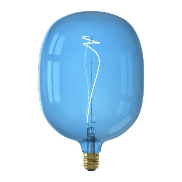 Calex Avesta Ampoule LED bleu saphir - Ø 17 x 27 cm - E27 - 4W - dimmable - 2700K