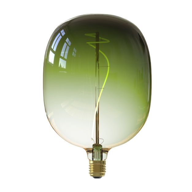 Calex Avesta Vert Ampoule LED Gradient - Ø 17 x 27 cm - E27 - 5W - dimmable - 1800K