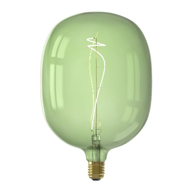 Calex Avesta Ampoule LED vert émeraude - Ø 17 x 27 cm - E27 - 4W - dimmable - 2200K