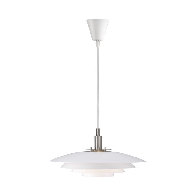 Nordlux Bretagne - lampe suspendue - Ø 38 x 217 cm - blanc