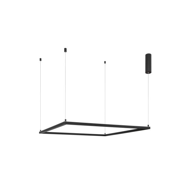 Nova Luce Eterna - lampe suspendue - 100 x 100 x 120 cm - 50W LED dimmable incl - sand black