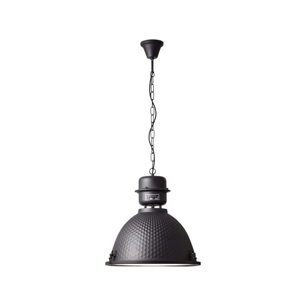 Brilliant Kiki - lampe suspendue - Ø 48 x 146 cm - noir