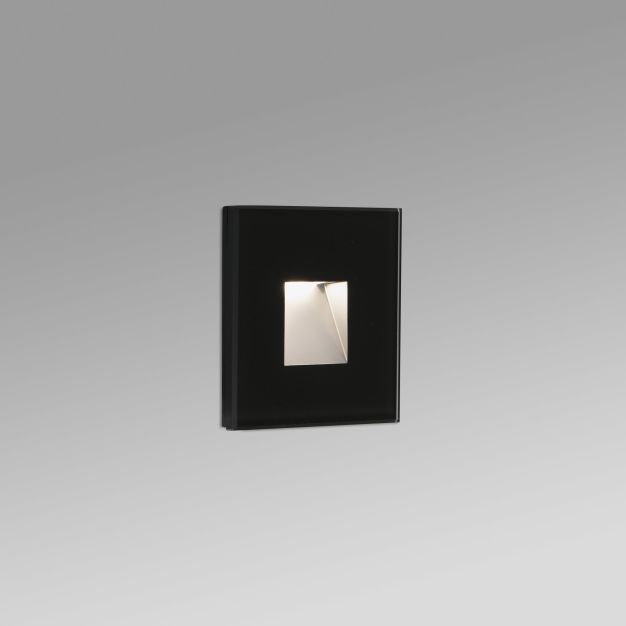 Faro Dart - applique encastrée - 8 x 3,6 x 8 cm - 2W LED incl. - IP65 - noir mat