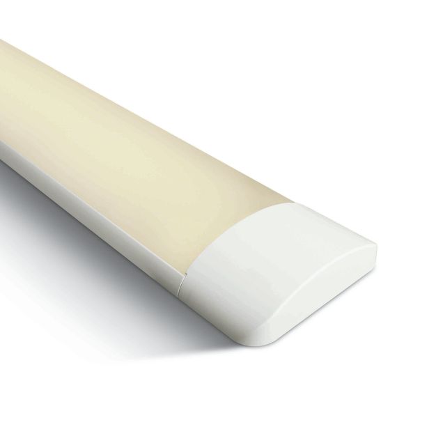 ONE Light LED Linear Range - plafonnier - 120 x 12 x 3 cm - 48W LED incl. - blanc - couleur de lumière blanc chaud