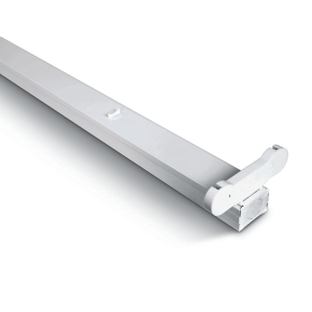 ONE Light Batten Pour T8 LED - 60 x 10 x 6,2 cm - blanc