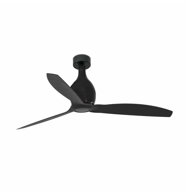 Faro Mini Eterfan - ventilateur de plafond avec télécommande - Ø 128 cm - noir mat