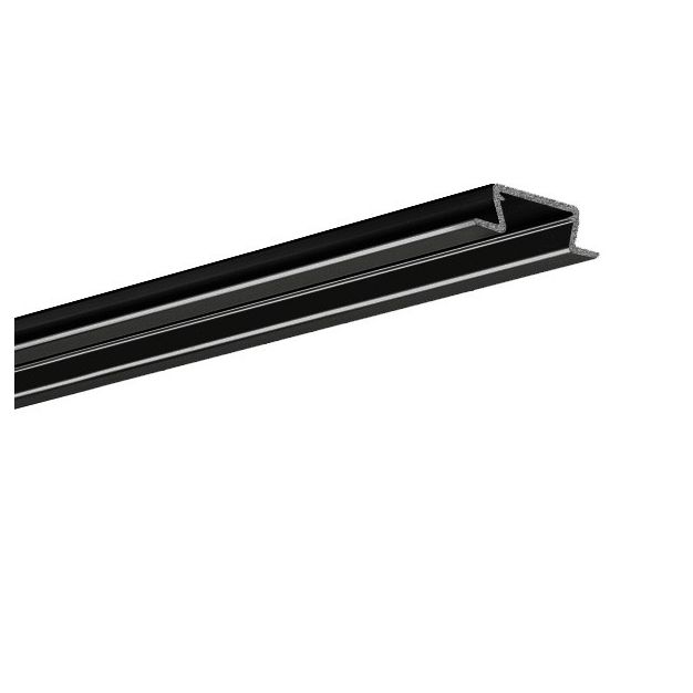 KLUS Micro-NK - Profilé LED - 1,3 x 2,22 cm - longueur 200cm - noir