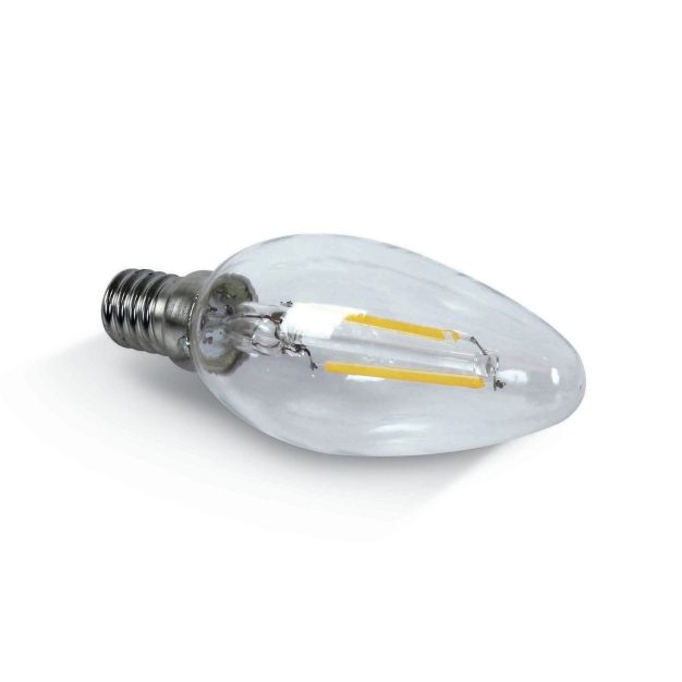 ONE Light Ampoule LED rétro - Ø 3,5 x 9,5 cm - E14 - 2W - non-dimmersible - 2700K