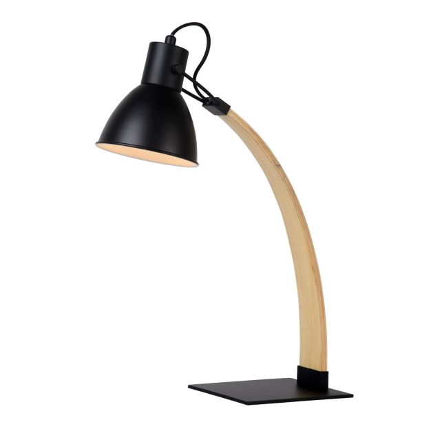 Lucide Curf - lampe de bureau - 20 x 40 x 54 cm - noir