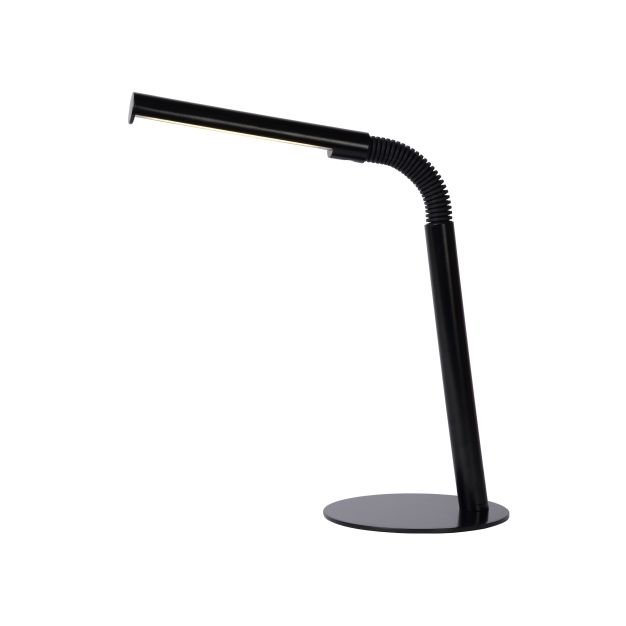 Lucide Gilly - lampe de bureau - 28 x 14 x 49 cm - 3W LED incl - noir