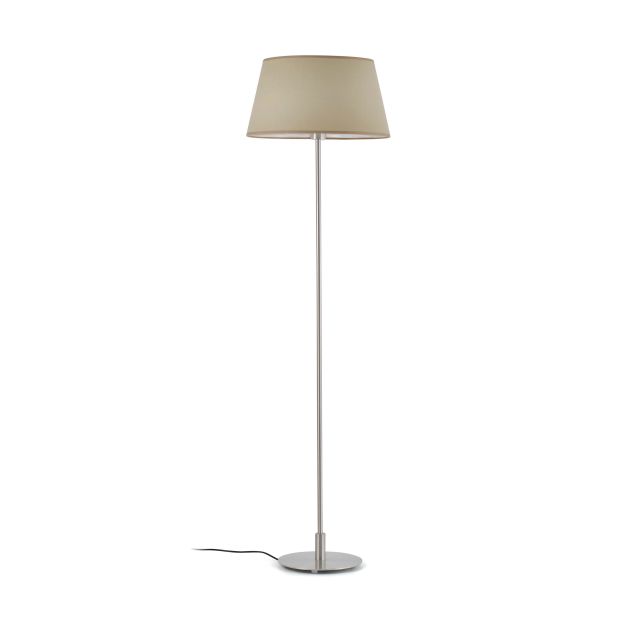 Faro Mitic - lampadaire - 150 cm - nickel et beige