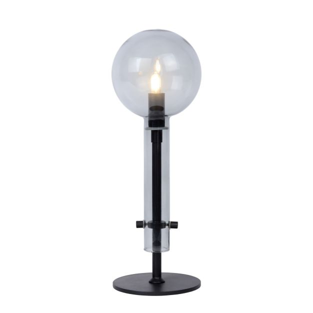 Lucide Lone - lampe à poser - 35cm - noir