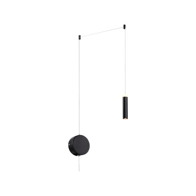 Brilliant Limas - lampe suspendue - 200 x 200 x 200 cm - gradateur à 3 niveaux - 10W LED incl - noir