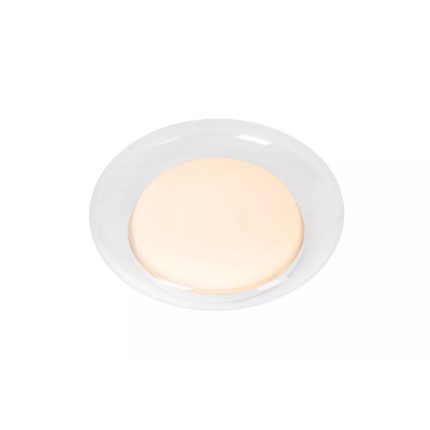 Lucide Sketes - plafonnier - Ø 35,2 x 8,5 cm - 18W LED dimmable incl - blanc