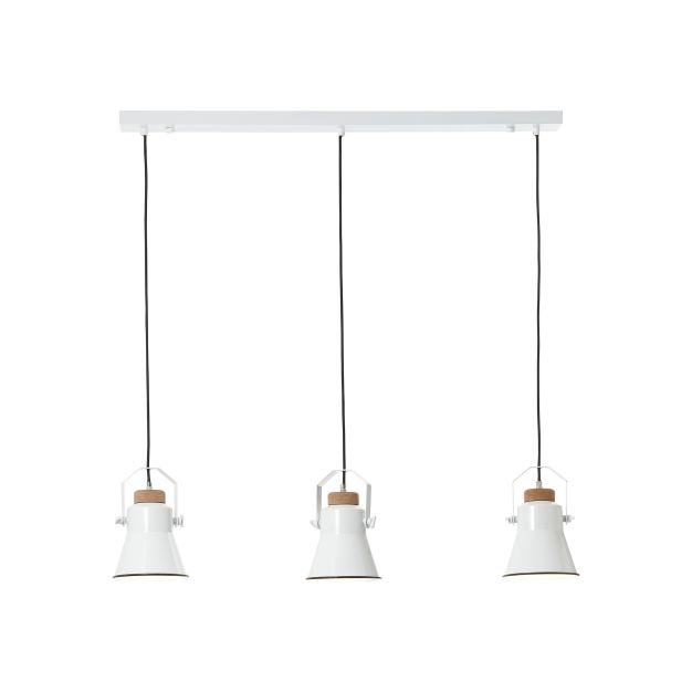 Brilliant Harrow - lampe suspendue - 90 x 15 x 123 cm - blanc