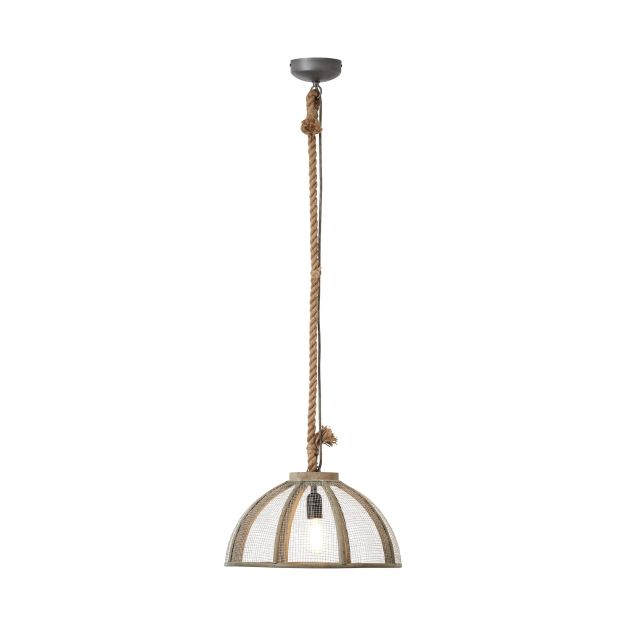 Brilliant Messy - lampe suspendue - Ø 43 x 120 cm - brun