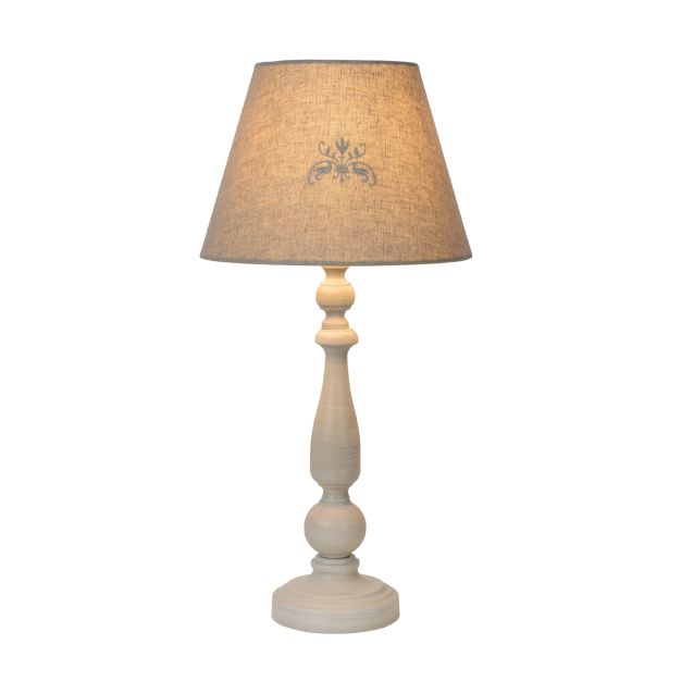 Lucide Robin - lampe à poser - 53,5 cm - taupe