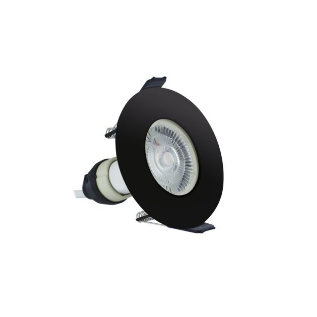 Integral LED sydney - spot encastré - Ø 85 mm, Ø 70 mm encastré - IP65 - noir