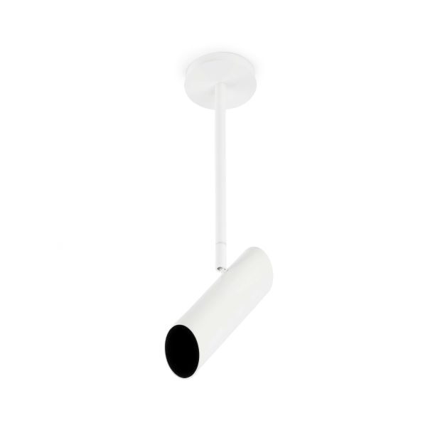 Faro Link - spot en saillie 1L - Ø 5,6 x 46 cm - blanc mat