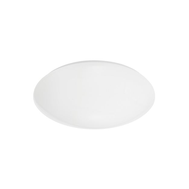 Nova Luce Asterion - plafonnier - Ø 41 x 9,5 cm - 24W LED dimmable incl. - Tuya - blanc