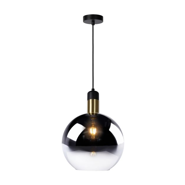 Lucide Julius - lampe suspendue - Ø 28 x 169 cm - fumé