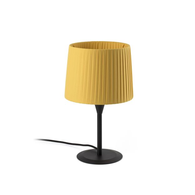 Faro Samba - lampe à poser - Ø 21,5 x 44,5 cm - jaune et noir