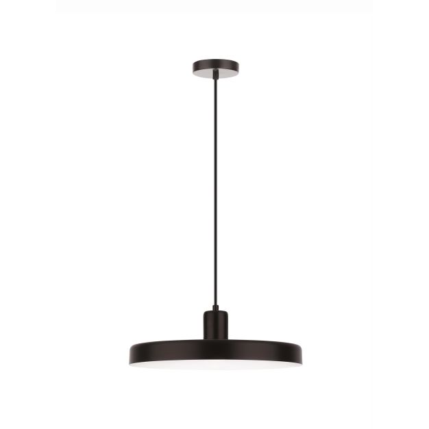 Nova Luce Chioto - lampe suspendue - Ø 60 x 120 cm - noir